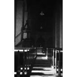 Az avasi templom belső tere, Miskolc, református egyház, vallás, Horthy-korszak, helytörténet, 1930-as évek,  Eredeti nagyméretű fotó negatív!     