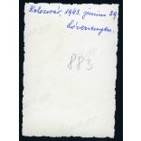 Úri társaság a lóversenyen, Kolozsvár, Erdély, magyar katona, egyenruha, sport, 2. világháború, Horthy-korszak, helytörténet, 1943. június 29., 1940-es évek, Eredeti fotó, papírkép.