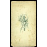 Nagyobb méret! Szinberger fivérek műterme, Fogaras, Erdély, elegáns hölgy ernyővel, monarchia, helytörténet, 1880-as évek, Eredeti nagyobb méretű kabinetfotó kopásnyomokkal.  