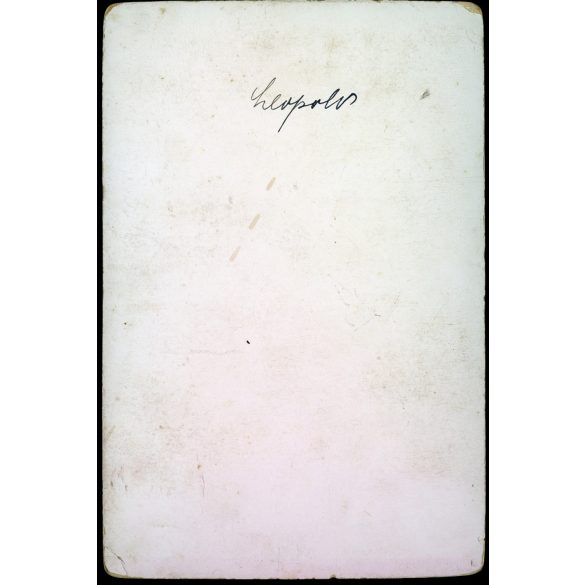 Futter Gyula műterme, Szekszárd, kisfiú triciklin, játék, gyerek, Tolna megye, helytörténet, , monarchia, 1900-as évek, Eredeti ritka kabinetfotó.   