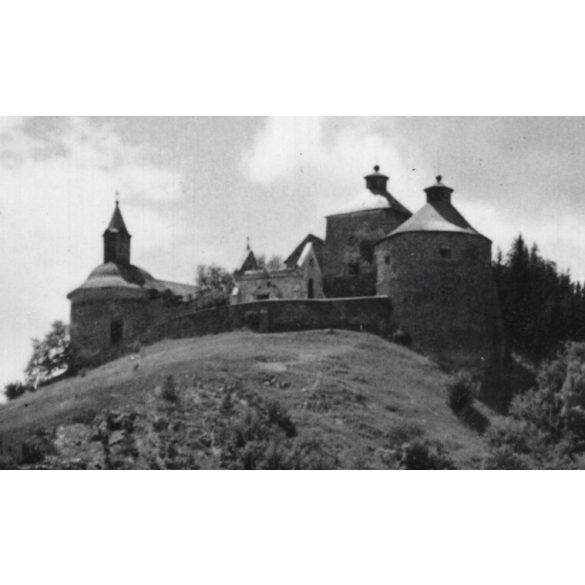 A Krasznahorkai vár, Krasznahorka, Felvidék, Horthy-korszak, építészet, vár, helytörténet, 1935., 1930-s évek, Eredeti fotó, papírkép.   