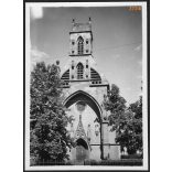 A Szent Mihály-kápolna, Kassa, Felvidék, utcakép, Horthy-korszak, kápolna, egyház, vallás, helytörténet, 1935., 1930-s évek, Eredeti fotó, papírkép.  
