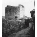 Bástyatorony Bártfa környékén, Bártfa, Felvidék, utcakép, Horthy-korszak, építészet, helytörténet, 1935., 1930-s évek, Eredeti fotó, papírkép.  