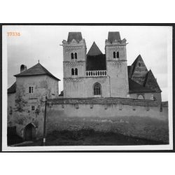   A szepeshelyi Szent Márton székesegyház, Szepeshely, Felvidék, utcakép, Horthy-korszak, templom, egyház, vallás, helytörténet, 1935., 1930-s évek, Eredeti fotó, papírkép.