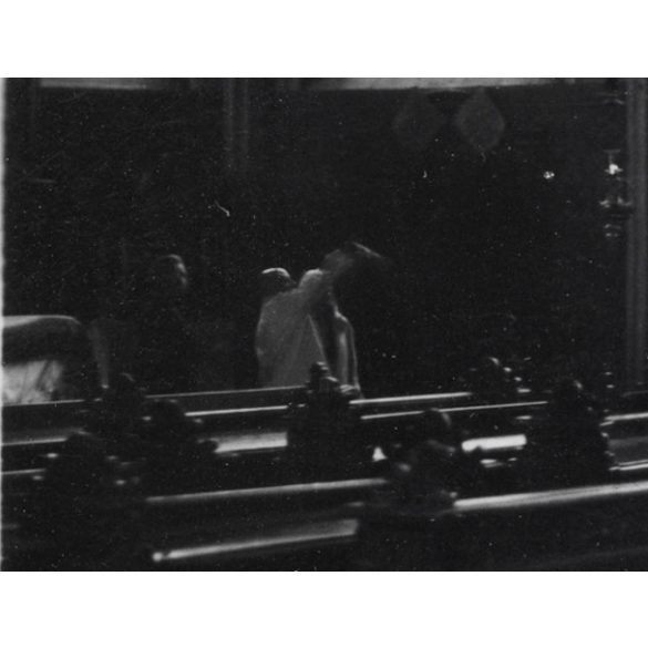 A csütörtökhelyi Zápolya-kápolna belseje, Csütörtökhely, Felvidék, utcakép, Horthy-korszak, kápolna, egyház, vallás, helytörténet, 1935., 1930-s évek, Eredeti fotó, papírkép.  