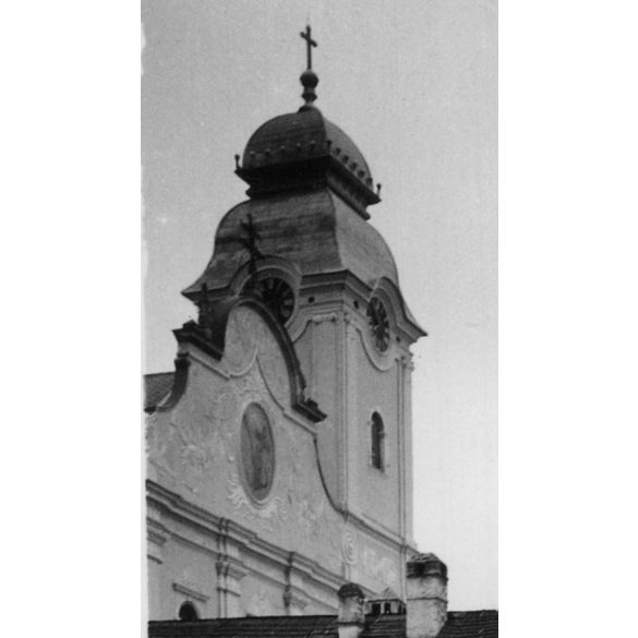 Várkapu Lőcsén, Lőcse, Felvidék, utcakép, Horthy-korszak, építészet, templom, egyház, vallás, helytörténet, 1935., 1930-s évek, Eredeti fotó, papírkép.   