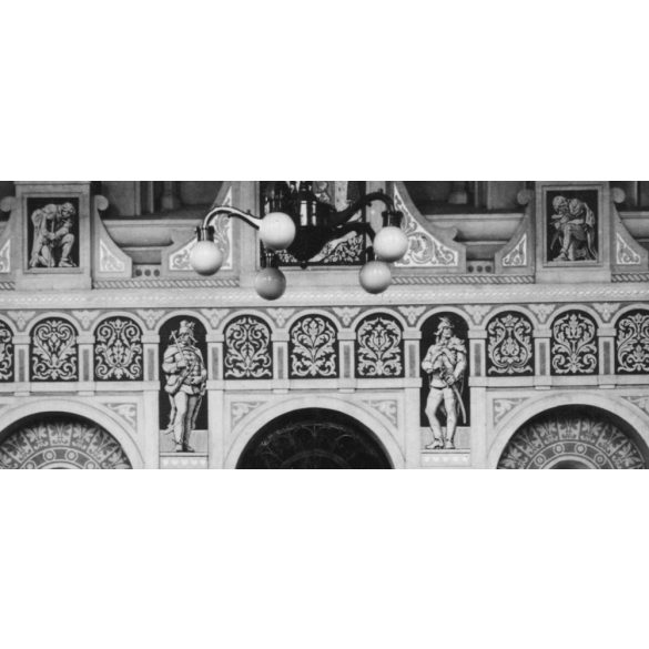 Thököly Imre sírboltjának bejárata a késmárki Evangélikus templomban, Késmárk, Felvidék, utcakép, Horthy-korszak, sírbolt, templom, egyház, vallás, helytörténet, 1935., 1930-s évek, Eredeti fotó, 