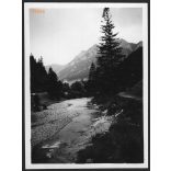 Kirándulás a Korona-hegy árnyékában, Pieninek Nemzeti Park, Felvidék, Horthy-korszak, természet, nemzeti park, hegy, helytörténet, 1935., 1930-s évek, Eredeti fotó, papírkép. 