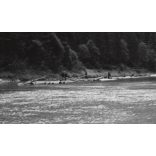 Tutajjal a Dunajecen, Felvidék, utcakép, Horthy-korszak, kirándulás, természet, folyó, helytörténet, 1935., 1930-s évek, Eredeti fotó, papírkép. 