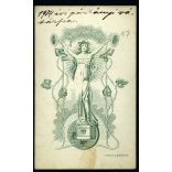 Alkalmi, vásári műterem, Párkány, Felvidék, „párkányi vásárfia”, kalapos úr portréja, 1904, 1900-as évek, Eredeti CDV, hátulján feliratozott vizitkártya fotó. 