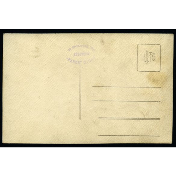 Photo Sonya műterem, Budapest, lányok magyaros ruhában, lány fiú ruhában, népviselet, különös, Horthy-korszak, 1930-as évek, Eredeti fotó, jelzett papírkép.  