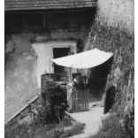 Árva várának alsó várkapuja, bejárata, Árvaváralja, Felvidék, utcakép, Horthy-korszak, építészet, vár, helytörténet, 1935., 1930-s évek, Eredeti fotó, papírkép.  