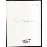 Nagyobb méret, Szendrő István fotóművészeti alkotása, férfi Gyimesközéploki (Hargita megye) népviseletben, népviselet, mellény, kalap, bajusz, 1930-as évek. 