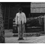 Tóth háztípusok, Felvidék, utcakép, Horthy-korszak, szekér, épületek, gyerekek, helytörténet, 1935., 1930-s évek, Eredeti fotó, papírkép.   