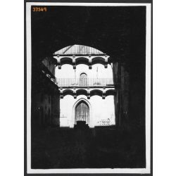   Várudvar, Selmecbánya, Felvidék, utcakép, Horthy-korszak, épület, építészet, helytörténet, 1935., 1930-s évek, Eredeti fotó, papírkép.   