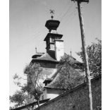 A Klopacska Selmecbányán, Selmecbánya, Felvidék, utcakép, Horthy-korszak, épület, építészet, helytörténet, 1935., 1930-s évek, Eredeti fotó, papírkép.   