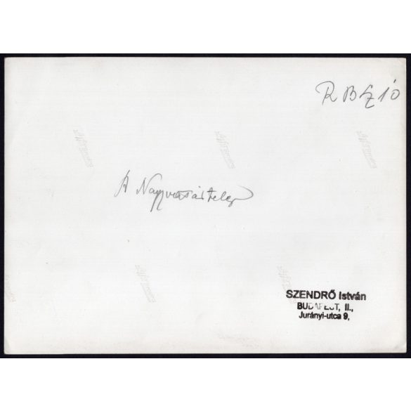 Nagyobb méret, Szendrő István fotóművészeti alkotása, a Magyar Élelmiszer-szállító Rt. épülete a 2. világháború után, Nagyvásártelep, Budapest, Tóth Kálmán utca 8-10., épület, rom, 