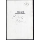 Nagyobb méret, Szendrő István fotóművészeti alkotása, asszonyok, homokmégyi népviseletben, párnákkal, népviselet, Homokmégy, Pest megye, 1930-as évek. Eredeti, pecséttel jelzett fotó, papírkép, 