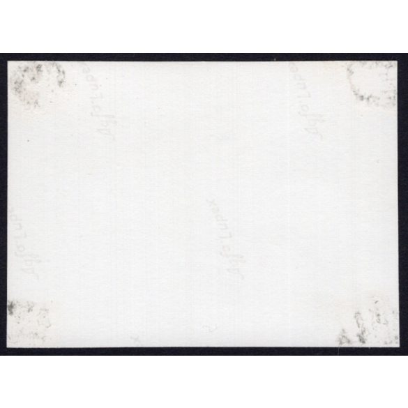 A trencséni vár, a város főteréről, Trencsén, Felvidék, utcakép, Horthy-korszak, építészet, vár, feliratok, helytörténet, 1935., 1930-s évek, Eredeti fotó, papírkép.  