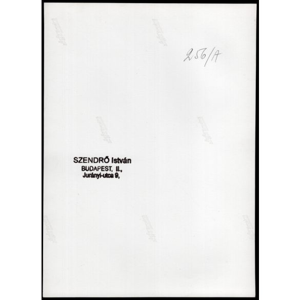 Nagyobb méret, Szendrő István fotóművészeti alkotása, nyári nap mezőn, tanya, búza, felhők, 1930-as évek. Eredeti, pecséttel jelzett fotó, papírkép, Agfa Brovira papíron. 