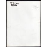 Nagyobb méret, Szendrő István fotóművészeti alkotása, tigris a rácsok mögött, állat, 1930-as évek. Eredeti, pecséttel jelzett fotó, papírkép, Agfa Brovira papíron. 