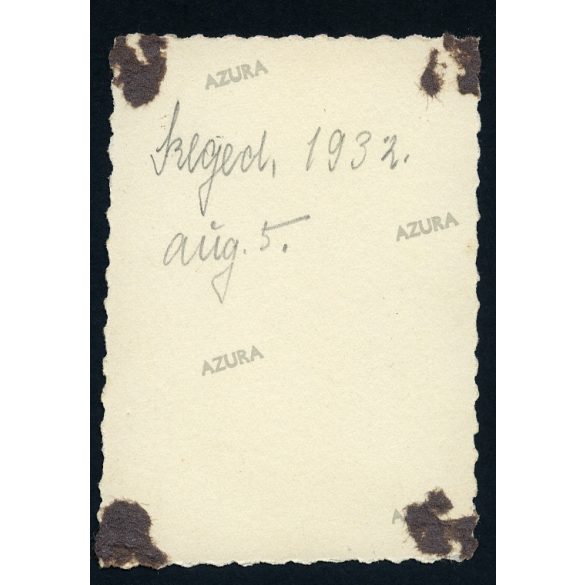 Pár fürdőruhában, Szeged, Tisza-part, vitorlás hajó, strand, fürdőélet, Horthy-korszak, helytörténet, Csongrád megye, 1932, 1930-as évek, Eredeti fotó, papírkép.  