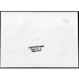 Nagyobb méret, Szendrő István fotóművészeti alkotása, kutyák a kosárban, állatok, 1930-as évek. Eredeti, pecséttel jelzett fotó, papírkép, Agfa Brovira papíron. Dekorációnak, ajándéknak is kiváló.