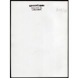 Nagyobb méret, Szendrő István fotóművészeti alkotása, Szent István király szobra a Hősök terén, Budapest, 1930-as évek. Eredeti, pecséttel jelzett fotó, papírkép, Agfa Brovira papíron. 