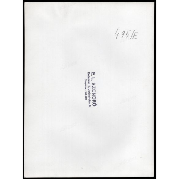 Nagyobb méret, Szendrő István fotóművészeti alkotása, tánc a természetben, balett, fátyol, szoknya, 1930-as évek. Eredeti, pecséttel jelzett fotó, papírkép, Agfa Brovira papíron. 