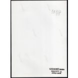 Nagyobb méret, Szendrő István fotóművészeti alkotása, csikós a lovával, állat, kalap, népviselet, 1930-as évek. Eredeti, pecséttel jelzett fotó, papírkép, Agfa Brovira papíron. 