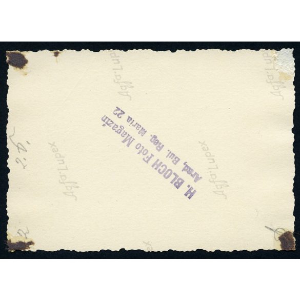 Minorita Templom és Plébánia, Arad, Erdély, egyház, utcakép, Horthy-korszak, helytörténet, 1930-as évek, Eredeti fotó, papírkép, hátulján ragasztásnyomok. 