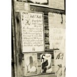 Boltos a szatócsüzlet előtt, Szatmárcseke, Tungsram plakát, feliratok, , Horthy-korszak, helytörténet, Szabolcs-Szatmár-Bereg megye, 1937., 1930-as évek, Eredeti fotó, papírkép.  