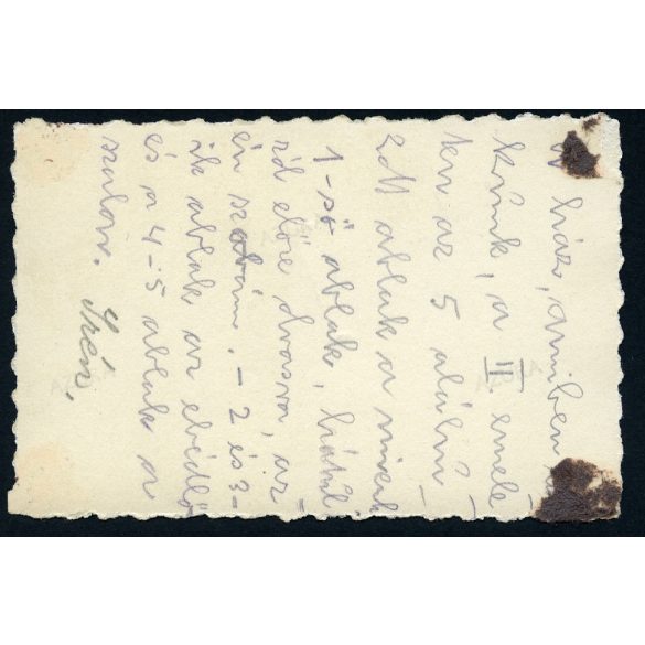 Bem rakpart 50. a Pálffy Pincével, Budapest, vendéglátás, kocsma, városkép, épület, Horthy-korszak, 1930-as évek, Eredeti fotó, hátulján feliratozott papírkép.   