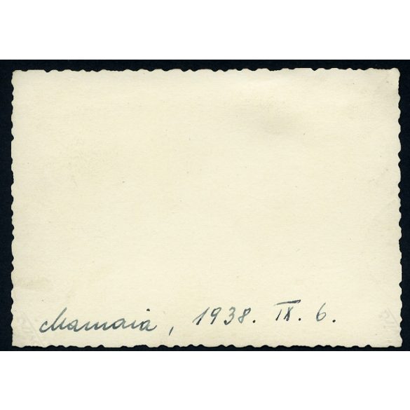 A Maros Evezős Klub (Arad, Erdély) sportolói edzőtáborban, Mamaia, Románia, Fekete-tenger, sport, Horthy-korszak, helytörténet, 1938., 1930-as évek, Eredeti fotó, papírkép. 