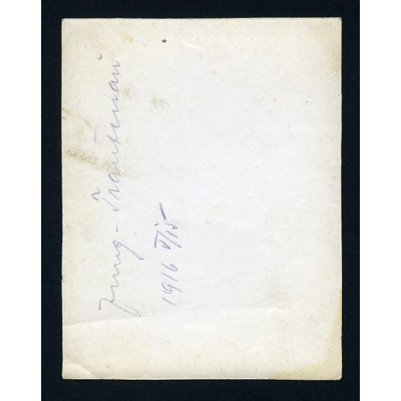 Magyar katonai bázis Jung-Trautenau-nál, egyenruha, 1. világháború, monarchia, 1916. május 15., 1910-es évek, Eredeti fotó, papírkép.  