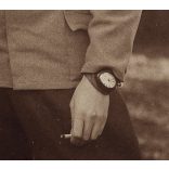 Tábori posta Budapestre, a Mátyás tér 5/b-be címezve, magyar katona, Szinte László egyenruhában, 1. világháború, monarchia, Józsefváros, helytörténet, 1916. február 28., 1910-es évek, Eredeti fotó, há