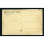 A Kelenföldi Református Egyház „Magyar Advent” temploma és lakóházai, Budapest,  utcakép, üzletek, kirakatok, vallás, város, Horthy-korszak, helytörténet, 1930-as évek, Eredeti képeslap-fotó, papírkép