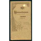 Linter Ferenc műterme, Szeged, esküvő, fiatal pár, vőlegény, menyasszony, monarchia, helytörténet, 1890-es évek, Eredeti  nagyobb méretű kabinetfotó, sarka kopott, felülete enyhén foltos.