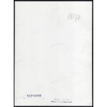 Nagyobb méret, Szendrő István fotóművészeti alkotása, távcsővel a Balatonnál, vitorlás hajó, 1930-as évek. Eredeti, pecséttel jelzett fotó, papírkép, Agfa Brovira papíron. 