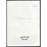 Nagyobb méret, Szendrő István fotóművészeti alkotása, házaspár, Nádasdaróci (Kolozs megye, Erdély) népviseletben, 1930-as évek. Eredeti, pecséttel jelzett fotó, papírkép, Agfa Brovira papíron. 