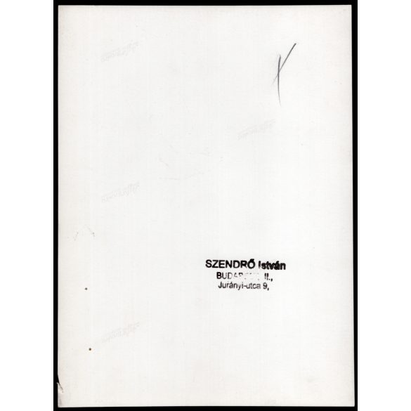 Nagyobb méret, Szendrő István fotóművészeti alkotása, Dísz tér, a volt Külügyminisztérium épülete a 2. világháború után, Budapest, Budai vár, épület, romok,1945., 1940-es évek. 