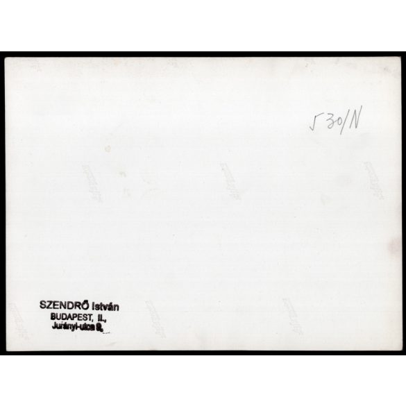 Nagyobb méret, Szendrő István fotóművészeti alkotása, célbalövés a Balaton partján, 1930-as évek. Eredeti, pecséttel jelzett fotó, papírkép, Agfa Brovira papíron. Dekorációnak, ajándéknak is kiváló. 