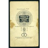 Nagyobb méret, Dunky Elek műterme, Kolozsvár, Erdély, polgári esküvő, menyasszony, vőlegény, szemüveg, virág fiatal pár, bajusz, monarchia, helytörténet, 1900-as évek, Eredeti  kabinetfotó, alsó sarka