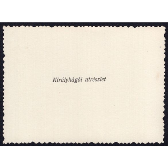 Autóbusszal a Királyhágón, Erdély, jármű, közlekedés, helytörténet, 1940-es évek, eredeti sokszorosított fotó, hátulján feliratozott papírkép. 