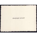 Magyar Királyi Bethlen Gábor 10. Honvéd Gyalogezred emlékműve, Királyhágó, Erdély, emlékmű, helytörténet, 1940-es évek, eredeti sokszorosított fotó, hátulján feliratozott papírkép.