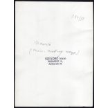 Nagyobb méret, Szendrő István fotóművészeti alkotása, lány, Doroszlói (Vajdaság) népviseletben, 1930-as évek. Eredeti, pecséttel jelzett fotó, papírkép, Agfa Brovira papíron. 