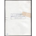 Nagyobb méret, Szendrő István fotóművészeti alkotása, Szent Jobb körmenet a budai várban, Budapest, ünnep, egyházi méltóságok, koronaőrök, feliratok, 1930-as évek. 