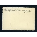 Fürdőépület, Parádfürdő, fürdőkultúra, Heves megye, Horthy-korszak, falu, helytörténet, 1934, 1930-as évek, Eredeti fotó,  hátuljám feliratozott papírkép.