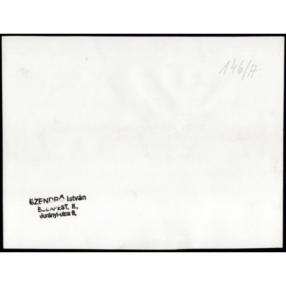 Nagyobb méret, Szendrő István fotóművészeti alkotása, Mezőkövesd, palóc menyasszony népviseletben, esküvő, fejdísz, Borsod-Abaúj-Zemplén megye, helytörténet, 1930-as évek. Eredeti, pecséttel jelzett f