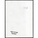 Nagyobb méret, Szendrő István fotóművészeti alkotása, sétapálca faragása, bajusz, kalap, dísz, bicska, 1930-as évek. Eredeti, pecséttel jelzett fotó, papírkép, Agfa Brovira papíron. 